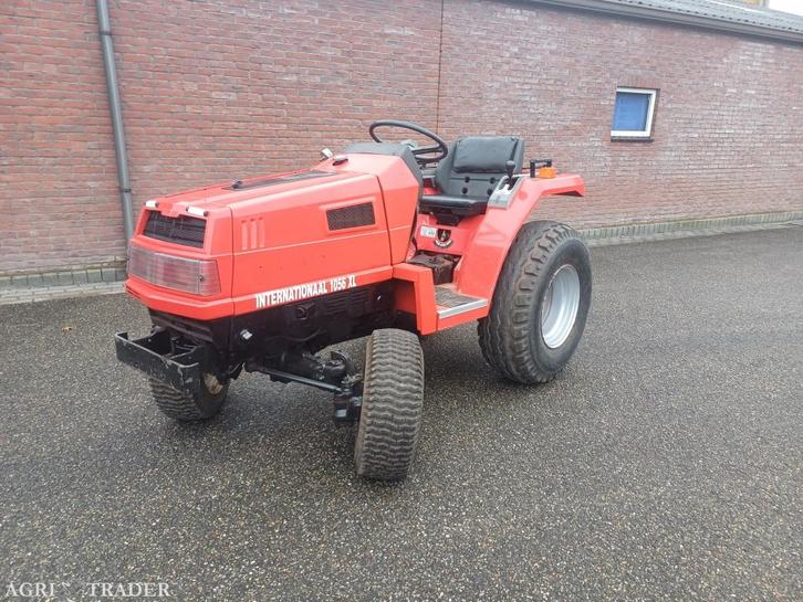 Minitrekker op gazonbanden mitsubishi MT18, Zakelijke goederen, Agrarisch | Tractoren, tot 2500, Overige merken, tot 80 Pk, Gebruikt