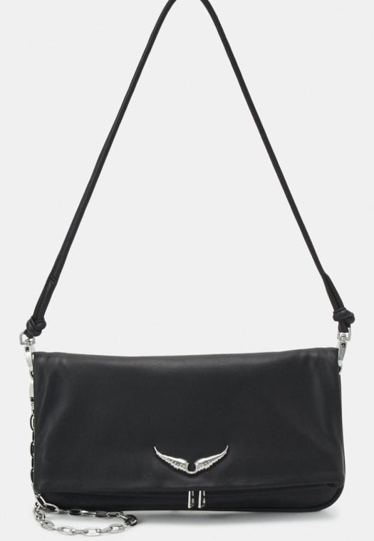 Originele ZADIG &VOLTAIRE tas zwart leer, Sieraden, Tassen en Uiterlijk, Tassen | Schoudertassen, Zo goed als nieuw, Zwart, Leer