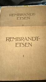 Rembrandt Etsen 1 en 2., Antiek en Kunst, Ophalen