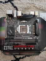 Moederbord MSI Z370I Gaming Pro Carbon AC incl doos, Computers en Software, Moederborden, LGA 1151, DDR4, Ophalen of Verzenden