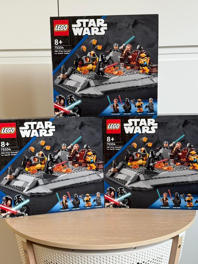 Lego 75334 Obi-wan kenobi vs. Darth vader NED-B loader droid, Kinderen en Baby's, Speelgoed | Duplo en Lego, Ophalen of Verzenden