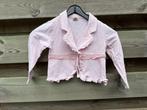 Jottum mt 92 Vestje bolero licht roze knoop zgan, Kinderen en Baby's, Kinderkleding | Maat 92, Ophalen, Meisje, Jottum, Trui of Vest
