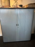 Metalen Roldeurkast 2 stuks, Ophalen, Gebruikt, 100 tot 150 cm, Meerdere deuren