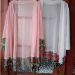 2 mooie luchtige kimono’s, Kleding | Dames, Blouses en Tunieken, 2 kimono’s, Verzenden, Zo goed als nieuw, Maat 38/40 (M)