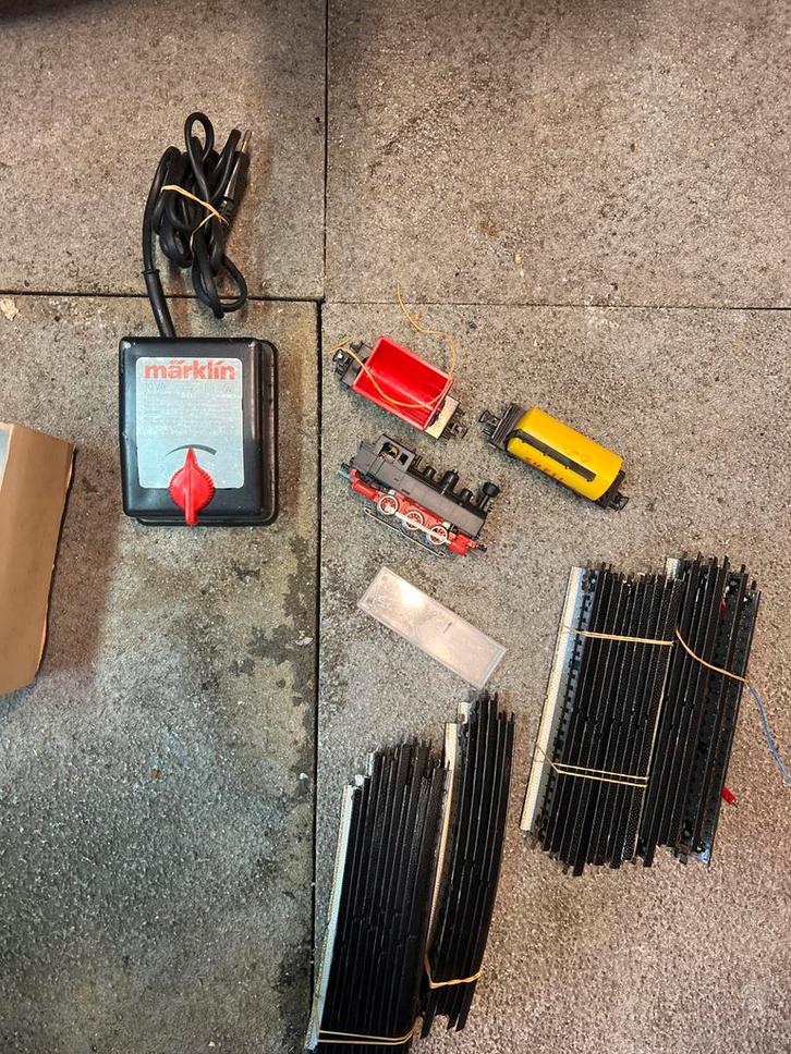 Märklin Treinbaan met Transformator, Hobby en Vrije tijd, Modeltreinen | H0, Gebruikt, Treinset, Wisselstroom, Märklin, Analoog