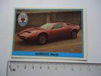 sticker oud Maserati Merak super auto oldtimer italie retro, Verzenden, Zo goed als nieuw, Bedrijf of Vereniging