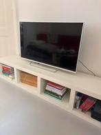 Vintage Ikea Lack kast of tv meubel - wit 190 cm lang, Huis en Inrichting, Kasten | Boekenkasten, Ophalen, Minder dan 50 cm, Gebruikt