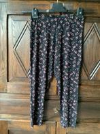 Zwarte legging, broek met oud-roze details; 40; Janina, Maat 40/42 (M), Ophalen of Verzenden, Zo goed als nieuw, Legging