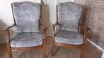 Armleunstoelen 2 stuks, Huis en Inrichting, Ophalen, Gebruikt, Twee, Bruin