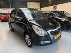 Opel Agila 1.0 12V 2014 Zwart NAP AIRCO START/STOP, Voorwielaandrijving, Origineel Nederlands, Bedrijf, Handgeschakeld