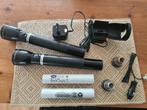 2 x Maglite 4 cell oplaadbaar., Verzenden, Gebruikt, Accu