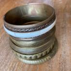 Vintage messing armbanden, Sieraden, Tassen en Uiterlijk, Armbanden, Ophalen of Verzenden, Gebruikt, Overige materialen