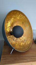 Lamp, soort bladgoud look van binnen . Mat zwart, Ophalen, Zo goed als nieuw