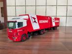 Tekno Scania Reining Wagenborg combi wipkar, Hobby en Vrije tijd, Modelauto's | 1:50, Ophalen of Verzenden, Nieuw, Bus of Vrachtwagen