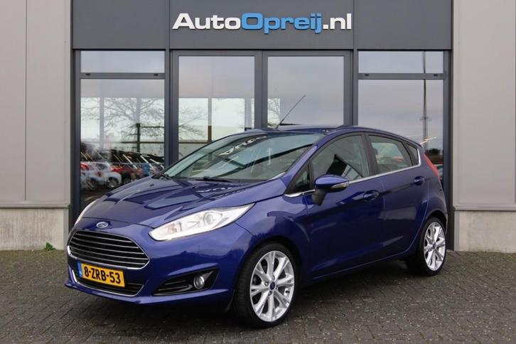 Ford FIESTA 1.0 EcoBoost Titanium X 5drs. 101pk NAVI, Stoelv, Auto's, Ford, Bedrijf, Fiësta, ABS, Airbags, Bluetooth, Boordcomputer