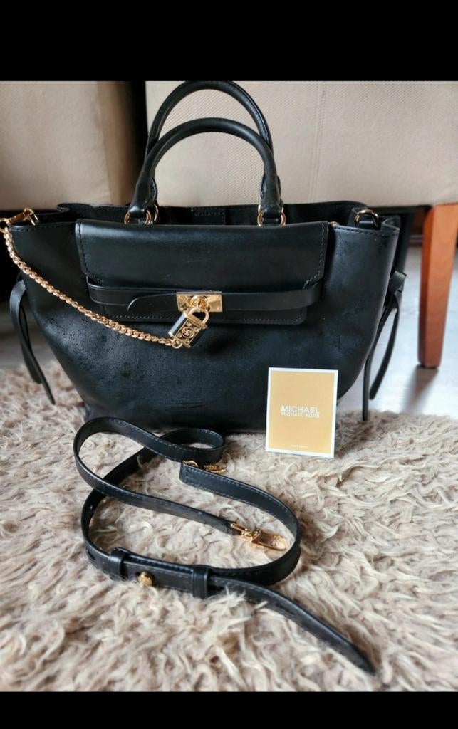 Michael Kors hamilton legacy large tas, Sieraden, Tassen en Uiterlijk, Tassen | Damestassen, Ophalen of Verzenden, Zo goed als nieuw