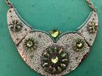 Ketting, Sieraden, Tassen en Uiterlijk, Kettingen, Ophalen of Verzenden, Zo goed als nieuw, Groen