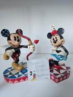 Mickey Mouse en Minnie Mouse Disney Traditions Jim Shore, Verzamelen, Ophalen of Verzenden, Mickey Mouse, Gebruikt, Beeldje of Figuurtje