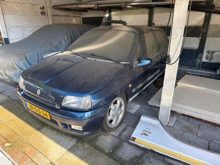 Renault Clio 1.8 16V 1994 Blauw, Auto's, Renault, Particulier, Clio, Benzine, Hatchback, Handgeschakeld, Origineel Nederlands