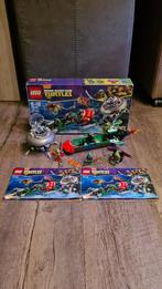 LEGO 79120 Ninja Turtles T-Rawket Luchtaanval, Kinderen en Baby's, Speelgoed | Duplo en Lego, Complete set, Lego, Zo goed als nieuw