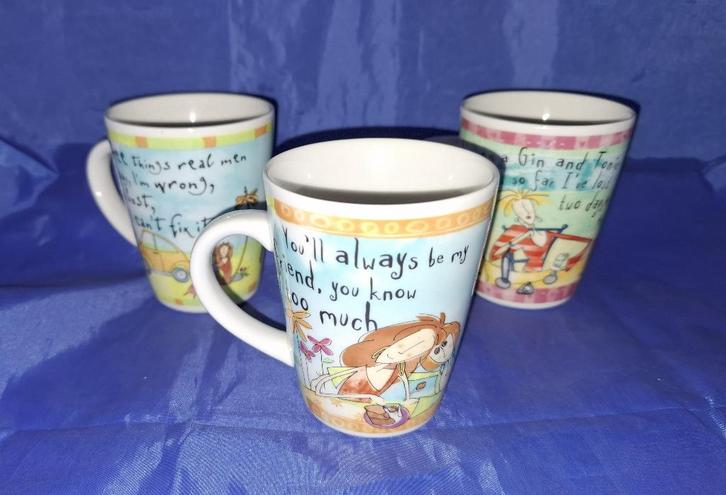 keuken en servies, Huis en Inrichting, Keuken | Servies, Zo goed als nieuw, Kop(pen) en/of Schotel(s), Overige stijlen, Porselein