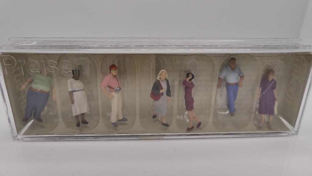 F30) Preiser figuren H0 diverse passanten ovp 10548, Hobby en Vrije tijd, Modeltreinen | H0, Overige merken, Verzenden, Overige typen