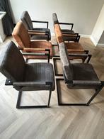 Te koop: set van 6 industriële eetkamer stoelen, Huis en Inrichting, Ophalen, Overige kleuren, Nieuw, Metaal