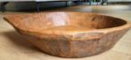 landelijke houten schaal, Gebruikt, Schaal, Rond, Ophalen of Verzenden