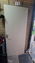 Brandwerende opdekdeur binnen, Doe-het-zelf en Verbouw, Deuren en Horren, Ophalen, Gebruikt, 80 tot 100 cm, Binnendeur
