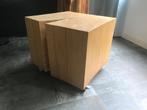 Bijzettafel, Huis en Inrichting, Minder dan 55 cm, Gebruikt, Vierkant, Hout