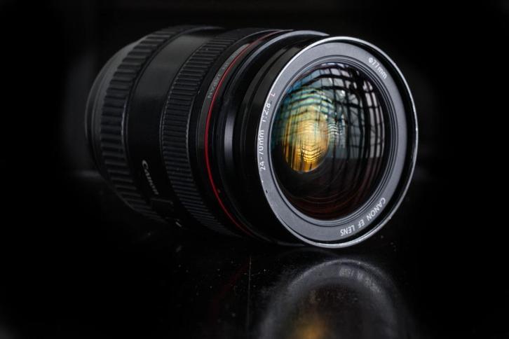 Refurbished: Canon 24-70mm F2.8L (24-70 2.8) USM + garantie, Audio, Tv en Foto, Fotografie | Lenzen en Objectieven, Zo goed als nieuw