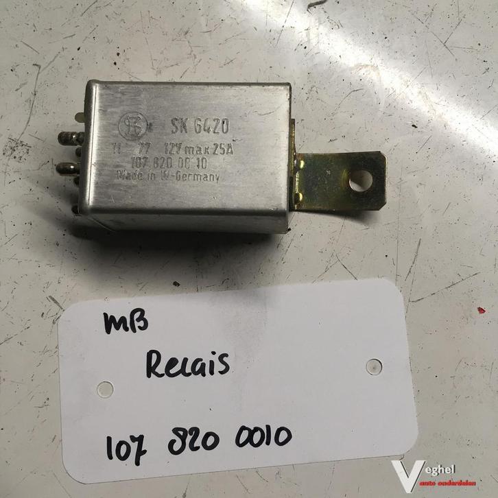 Mercedes Achterruitverwarming Relais 107 820 0010, Auto-onderdelen, Elektronica en Kabels, Gebruikt, Ophalen of Verzenden