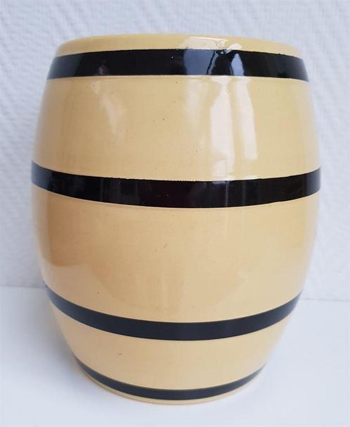 Grote Petrus Regout honingpot, zonder deksel, Antiek en Kunst, Antiek | Servies los, Ophalen of Verzenden