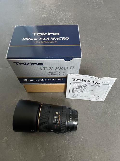 Tokina AT-X M 100 PRO D (100mm F2.8  Macro for Nikon), Audio, Tv en Foto, Fotografie | Lenzen en Objectieven, Macrolens, Ophalen of Verzenden