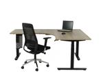 Elektrisch verstelbaar hoekbureau - 200x160cm, Huis en Inrichting, Bureaus, Ophalen of Verzenden, In hoogte verstelbaar, Nieuw