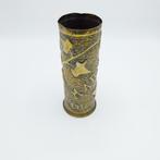Versierde Granaat Huls WWI (32338-47), Antiek en Kunst, Ophalen of Verzenden