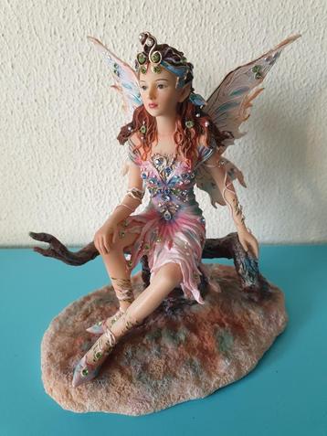 Aquamarine Faerie Beeldje Christine Haworth pop fantasie beschikbaar voor biedingen