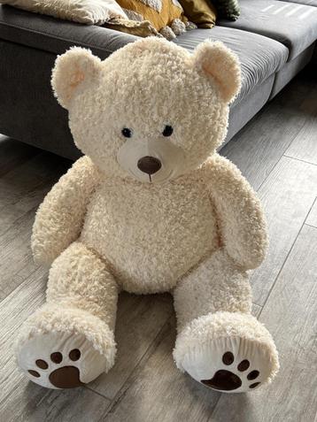 XXL Teddybeer 110 cm – Als nieuw! beschikbaar voor biedingen