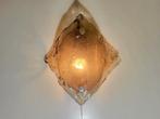 Vintage Murano glazen wandlamp van Kalmar 1970