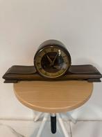 Antieke Mantle Klok met Quartz uurwerk, Ophalen of Verzenden