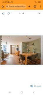 Eettafel eiken, Huis en Inrichting, Ophalen, Rechthoekig, 200 cm of meer, 50 tot 100 cm