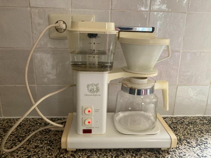 Witte DE Moccamaster Technivorm 741 A vintage mocca master, Witgoed en Apparatuur, Koffiezetapparaten, Gebruikt, Ophalen of Verzenden