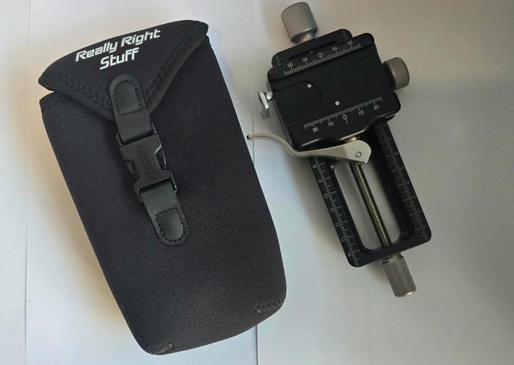 Really Right Stuff Macro Rail 150–Professionele macro rail, Audio, Tv en Foto, Fotografie | Statieven en Balhoofden, Zo goed als nieuw