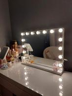 Hollywood spiegel met verlichting, Ophalen of Verzenden, Zo goed als nieuw, Minder dan 100 cm, Rechthoekig