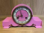 Mooie roze pendule klok – opvallend decorstuk, Ophalen
