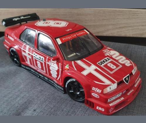 Alfa Romeo 155 V6 TI 1;18 DTM class 1 Larini nr.8.UT models, Verzamelen, Merken en Reclamevoorwerpen, Zo goed als nieuw, Ophalen of Verzenden