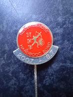 Speldje Nederlandse Handboog Bond 2007 rood, Verzamelen, Ophalen, Gebruikt, Sport, Speldje of Pin