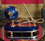 Vergude bureau set o Lapis Lasuli, Ophalen of Verzenden, Gebruikt