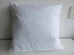 binnenkussen met eendenveren 45x45 cm 550gr Oeko-tex, Ophalen of Verzenden, Zo goed als nieuw, Wit, Vierkant