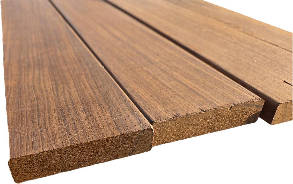 Hardhouten planken  - geschaafd  2.0x9.0 cm - nr: HP120, Tuin en Terras, Palen, Balken en Planken, Ophalen, Planken, Nieuw, Hardhout